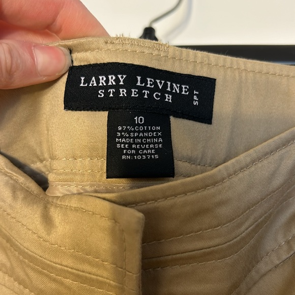 Larry Levine khaki dress pants vintage high rise - Picture 9 of 9